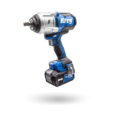 Kreg 20V Ionic Drive&trade; High Torque 1/2" Impact Wrench Kit