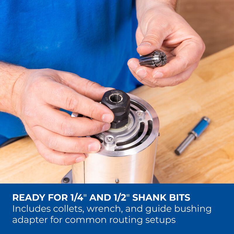 Kreg 3 14 HP SureSpeed FixedBase Router Motor  hires