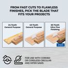 Kreg 7 1/4" SureCut&trade; Finishing 40-Tooth Saw Blade, , hi-res