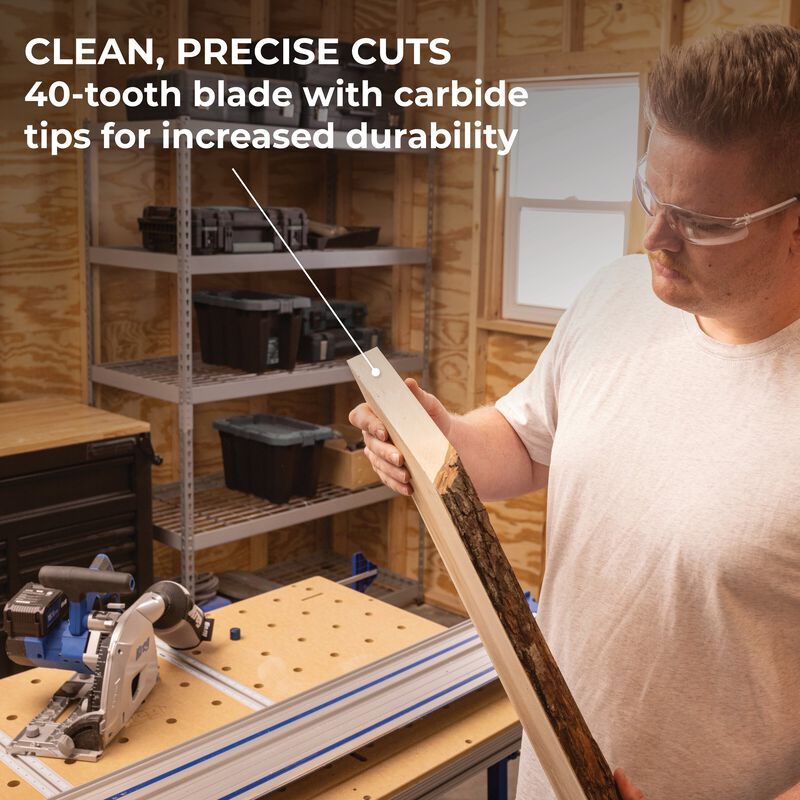 Kreg Adaptive Cutting System 40-Tooth Thin Kerf Saw Blade, , hi-res