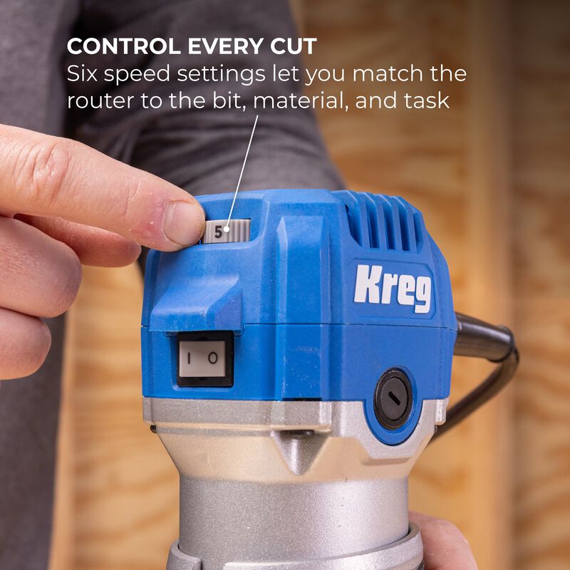 Kreg 1 14 HP 14 Trim Router  hires