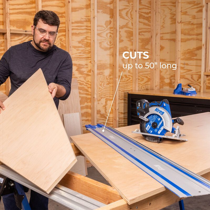Kreg Adaptive Cutting System AccuCut  Ionic Drive 7 14 Circular Saw Project Kit  hires