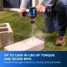 Kreg 20V Ionic Drive&trade; 1/2" High Speed Hammer Drill Kit, , hi-res