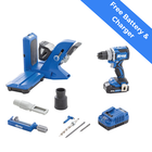Kreg® Pocket-Hole Jig 720PRO + 20V Ionic Drive™ 1/2" Compact Drill Project Kit