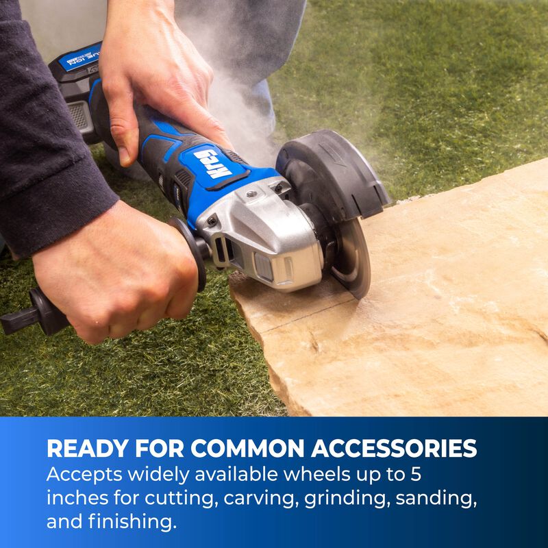 Kreg 20V Ionic Drive&trade; 4 1/2" - 5" Angle Grinder Kit, , hi-res