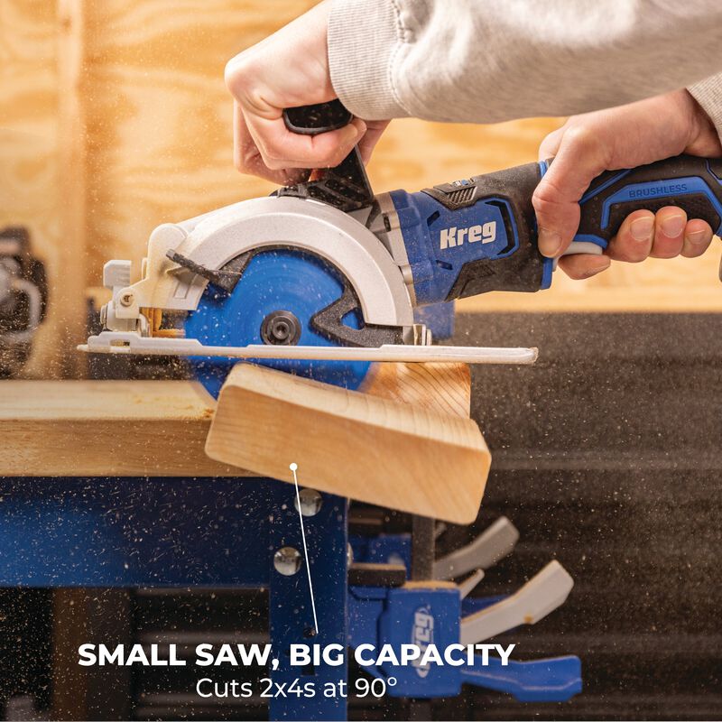Kreg 20V Ionic Drive&trade; 4 1/2" Circular Saw (Tool Only), , hi-res