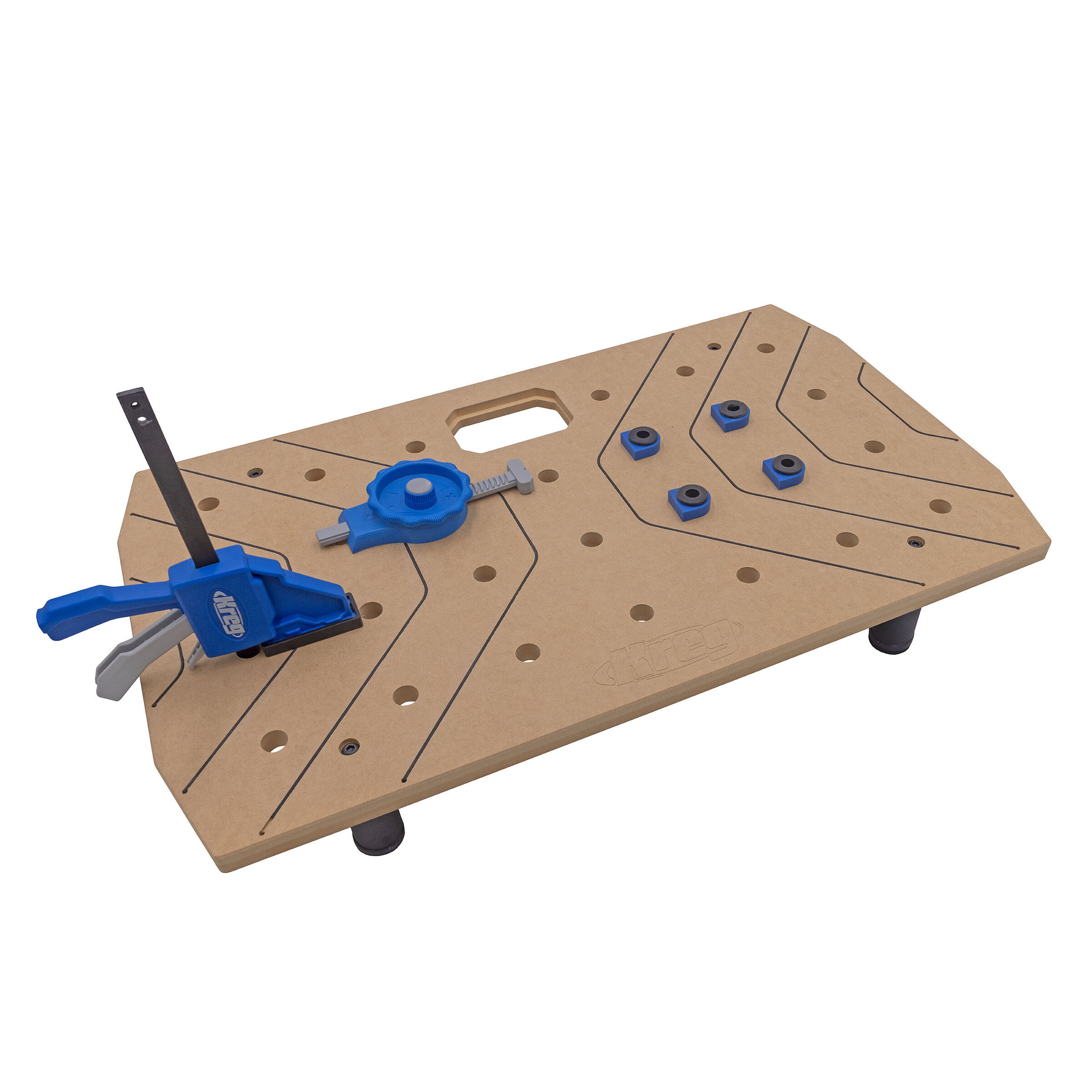 Portable Work Surface Bundle - Compact Woodworking Workspace