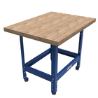 Universal Bench with Hardwood Top, , hi-res