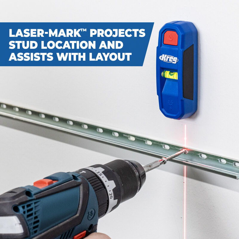Magnetic Stud Finder with LASER-MARK™ - Laser Stud Finder