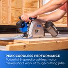 Kreg&reg; 20V Ionic Drive&trade; 6 1/2" Plunge-Cut Track Saw (Tool Only), , hi-res