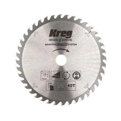 Kreg Adaptive Cutting System 40-Tooth Thin Kerf Saw Blade