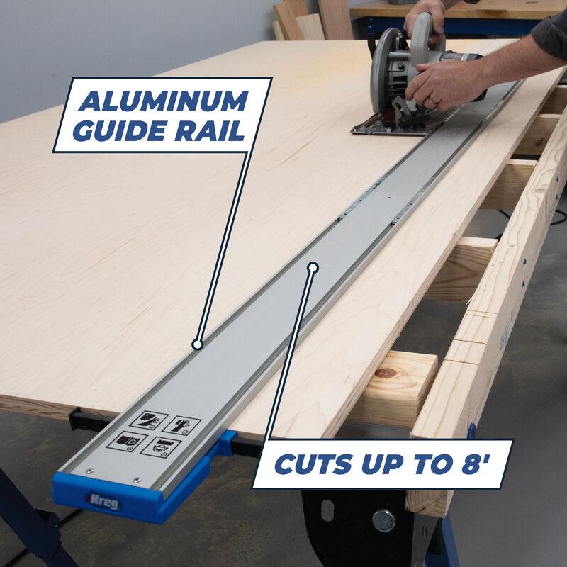 Kreg Straight Edge Guide - Circular Saw Guide Rail