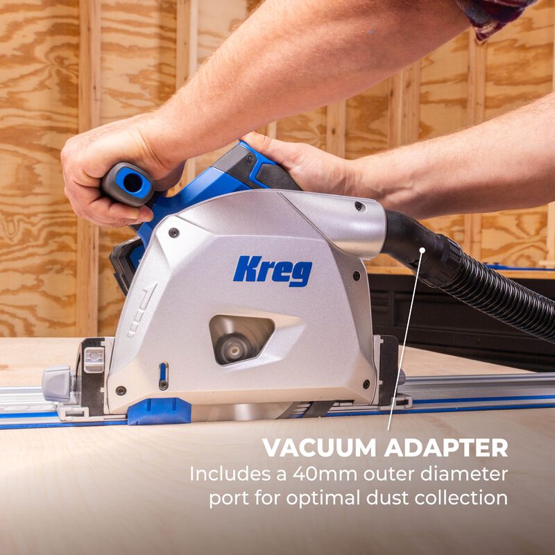 Kreg 20V Ionic Drive 6 12 PlungeCut Track Saw Tool Only  hires