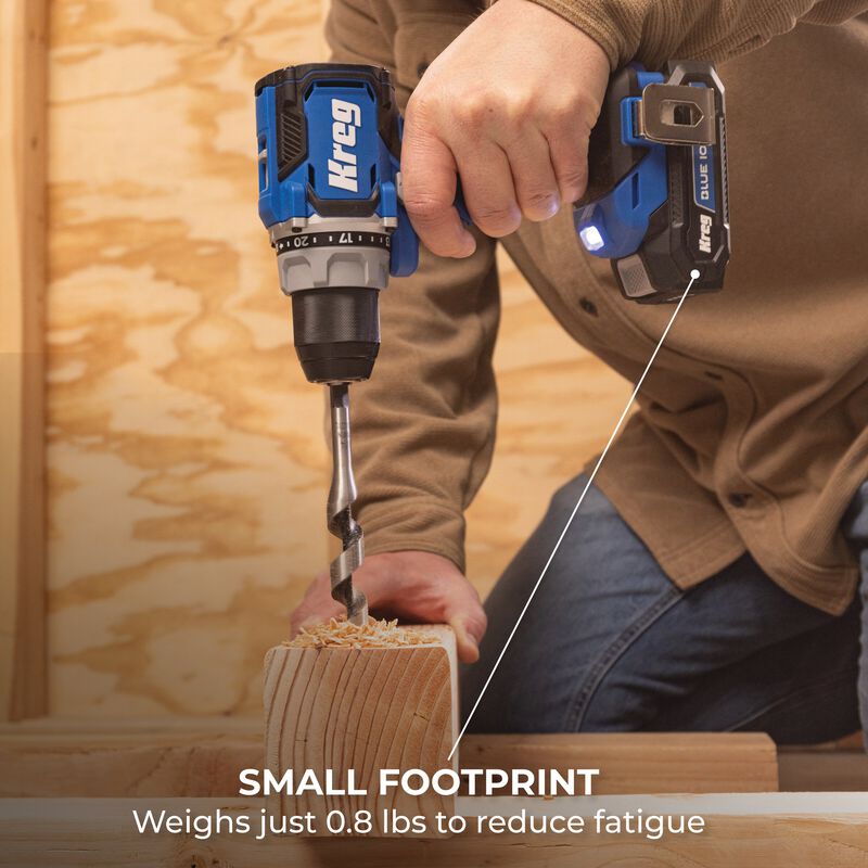 Kreg 20V Blue Ion&trade; 2.0Ah Battery Pack, , hi-res