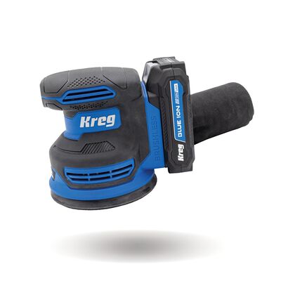 Kreg 20V Ionic Drive™ 5" Random Orbit Sander Kit,  Kreg 20V Ionic Drive™ 5" Random Orbit Sander Kit