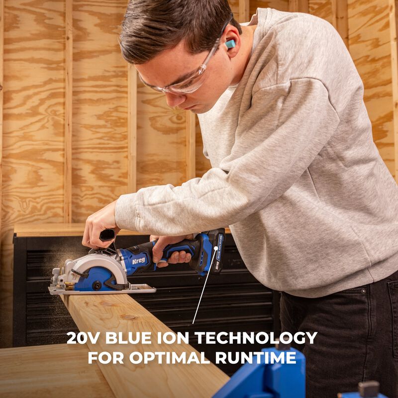 Kreg 20V Blue Ion Battery  Charger Project Bundle  hires