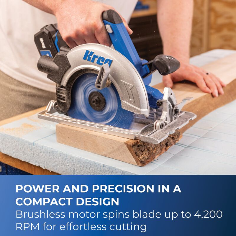 Kreg Rip-Cut™ + Ionic Drive™ 7 1/4" Circular Saw Project Kit, , hi-res