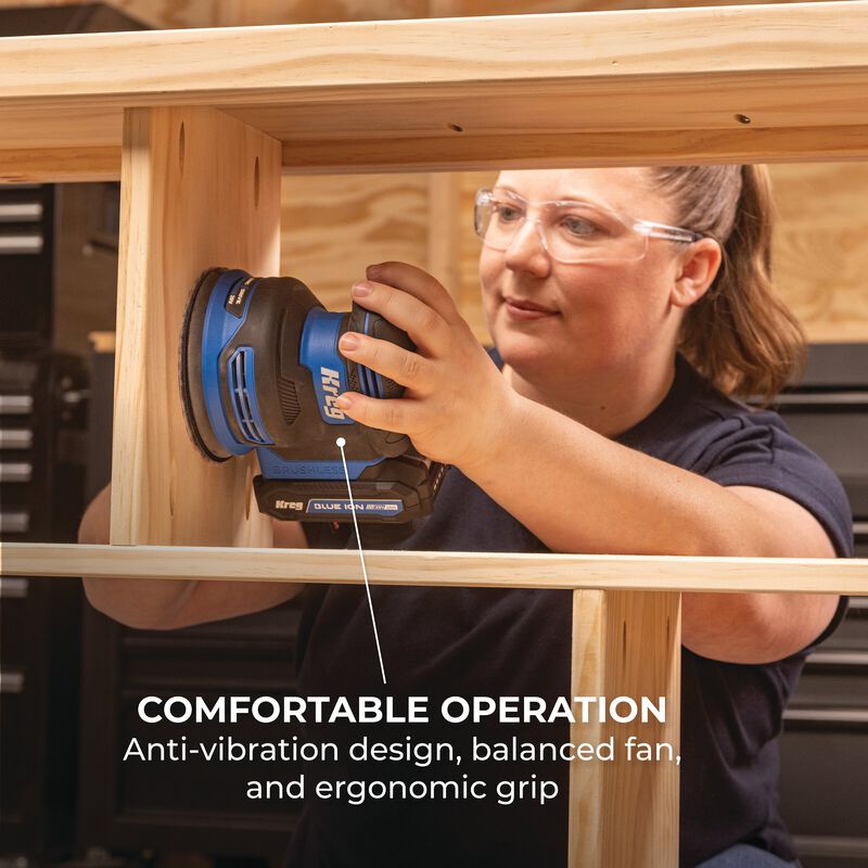 Kreg 20V Ionic Drive™ 5" Random Orbit Sander (Tool Only), , hi-res