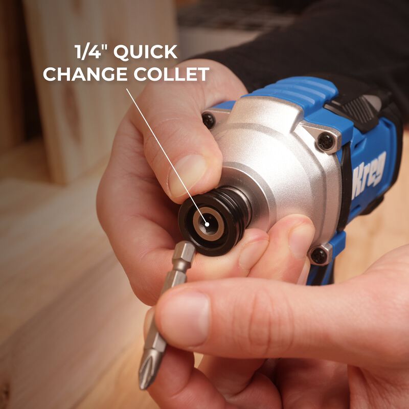 Kreg 20V Ionic Drive&trade; 1/4" Compact Impact Driver (Tool Only), , hi-res