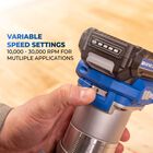 Kreg 20V Ionic Drive&trade; 1/4" Trim Router (Tool Only), , hi-res