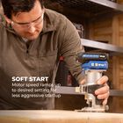 Kreg 20V Ionic Drive&trade; 1/4" Trim Router (Tool Only), , hi-res
