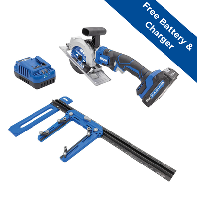 Kreg Rip-Cut&trade; + Ionic Drive&trade; 4 1/2" Circular Saw Project Kit