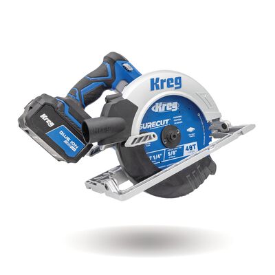 Kreg 20V Ionic Drive&trade; 7 1/4" Circular Saw Kit