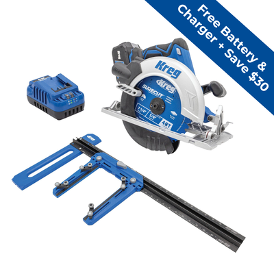 Kreg Rip-Cut&trade; + Ionic Drive&trade; 7 1/4" Circular Saw Project Kit