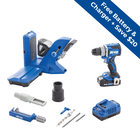 Kreg&reg; Pocket-Hole Jig 720PRO + 20V Ionic Drive&trade; 1/2" Compact Drill Project Kit, , hi-res
