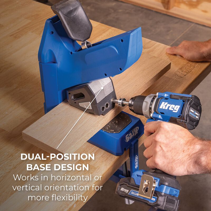 Kreg&reg; Pocket-Hole Jig 720PRO + 20V Ionic Drive&trade; 1/2" Compact Drill Project Kit, , hi-res