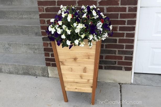 Tall Tapered Planter Boxes