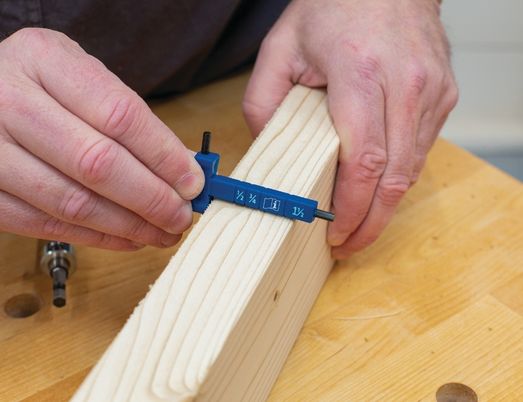 Material thickness & pocket-hole joints