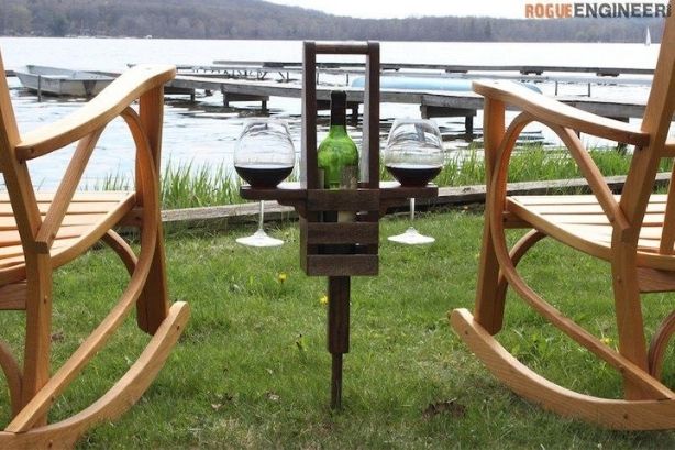 Outdoor Wine Caddy