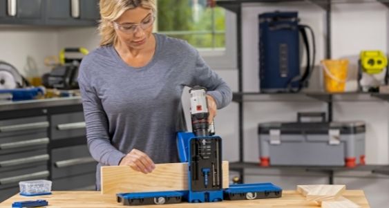 Get BONUS ITEMS with the Pocket-Hole Jig 720PRO!