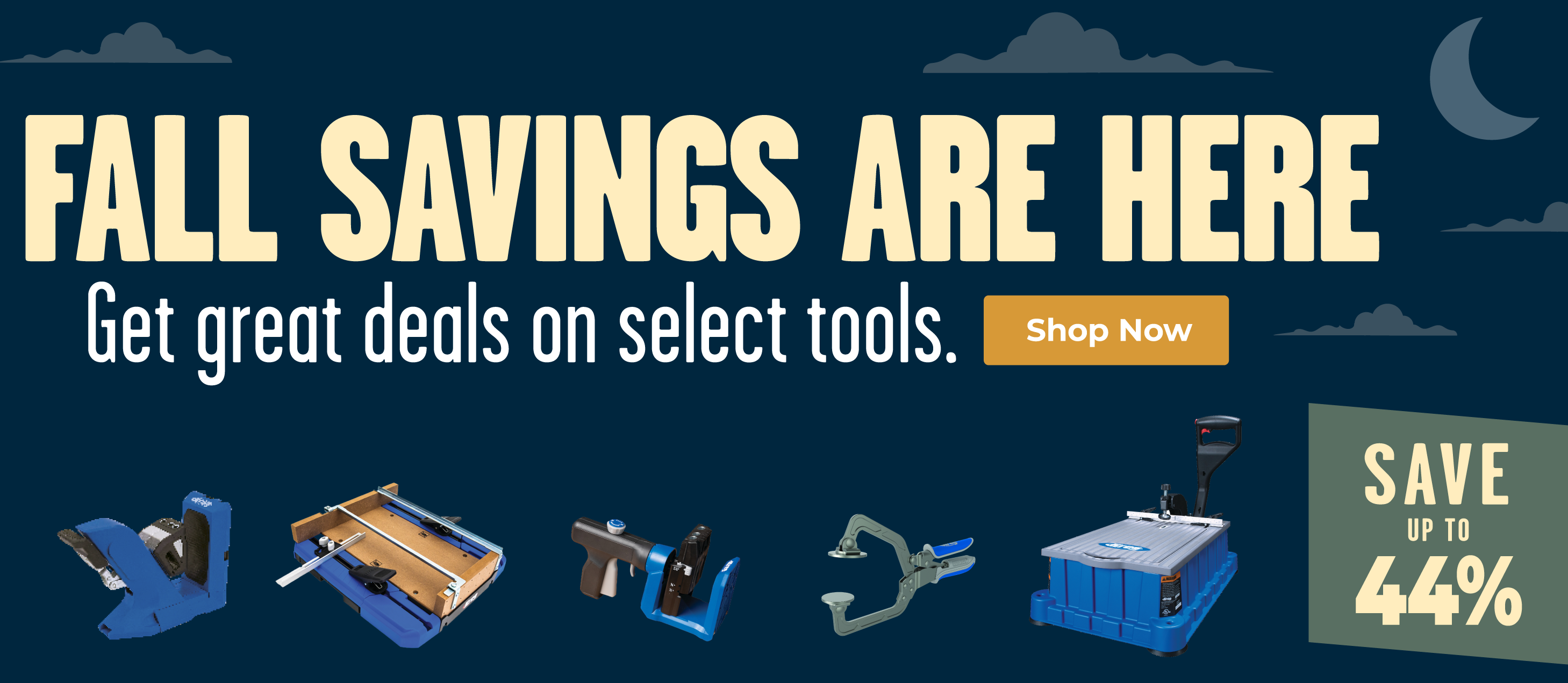 Fall savings are here