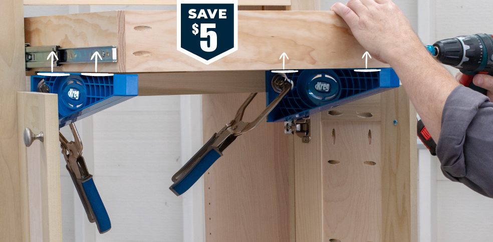 Save more while installing drawers