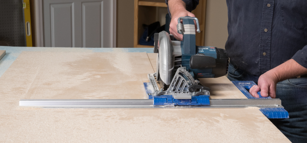 Experience the precision of guided cutting
