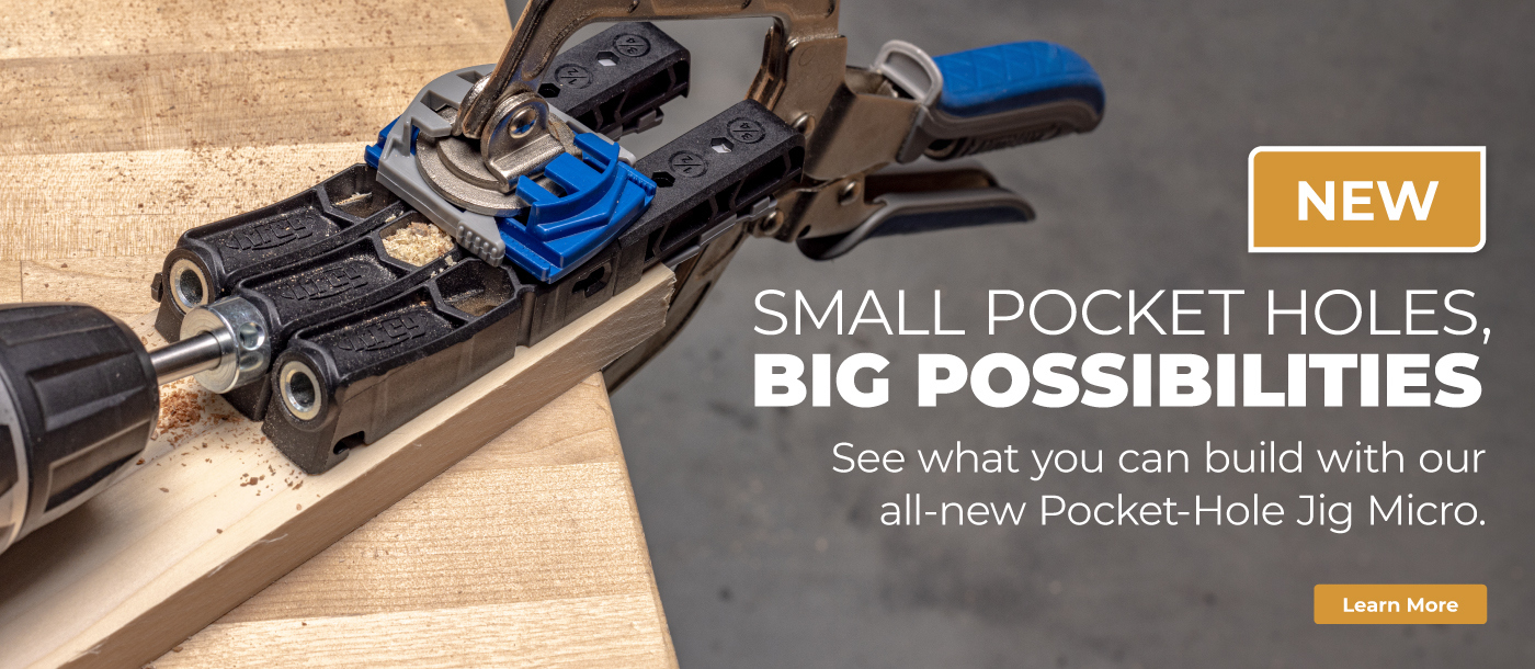 Small pocket holes, big possibilities