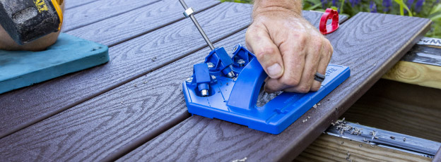 Dress up your deck with patterned decking