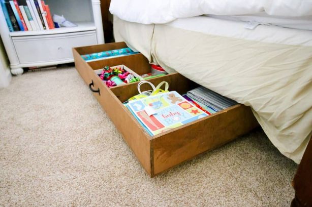 Under Bed Rolling Storage