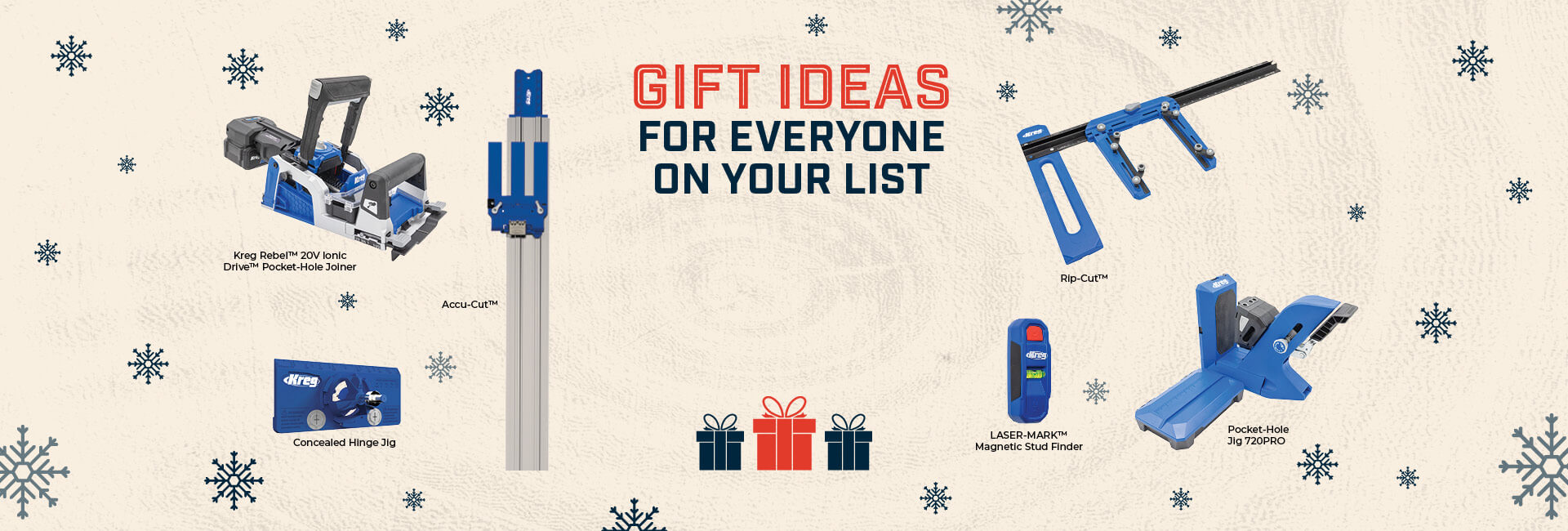 Kreg Holiday Gifts