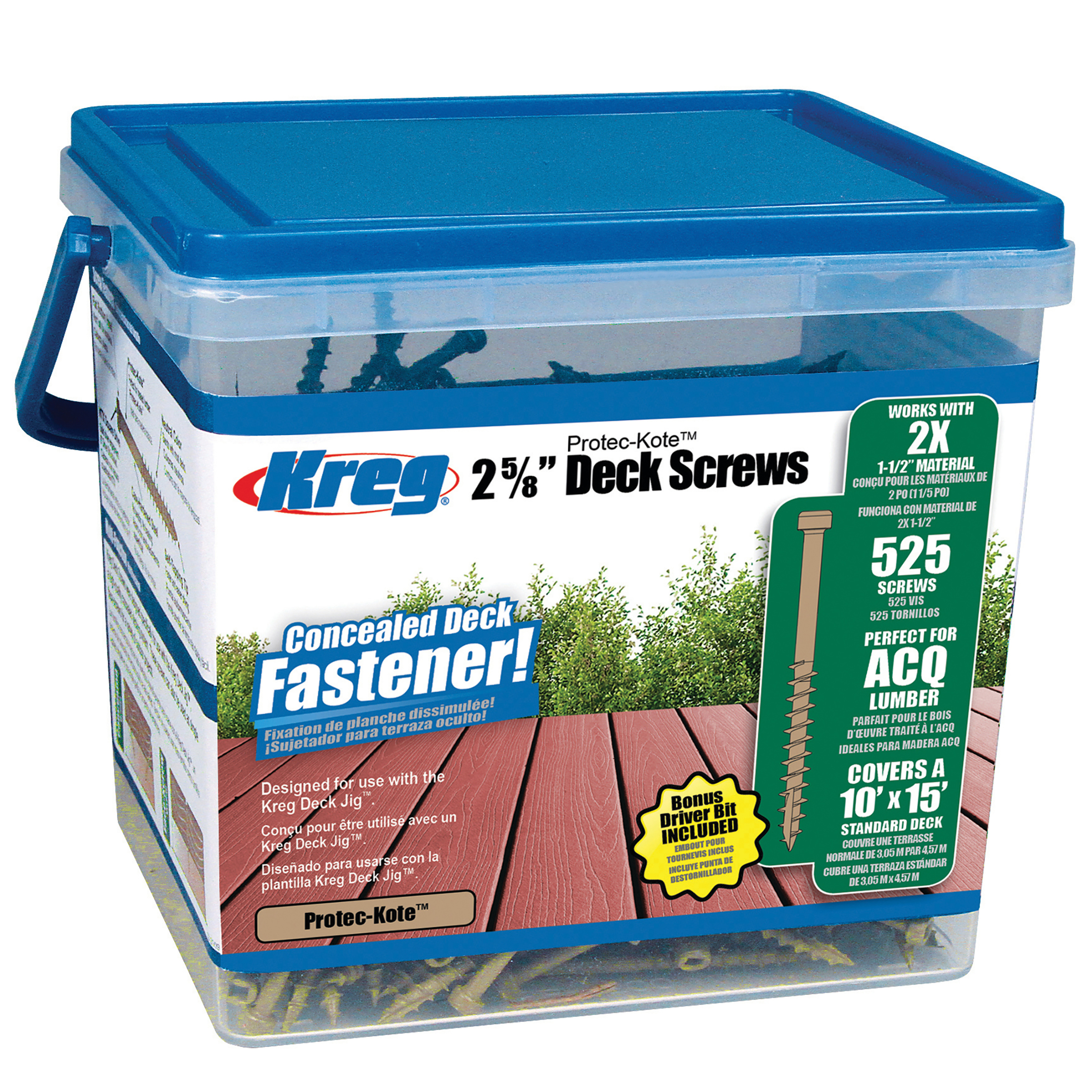 2x Protec-Kote™ Deck Screws - 525ct.