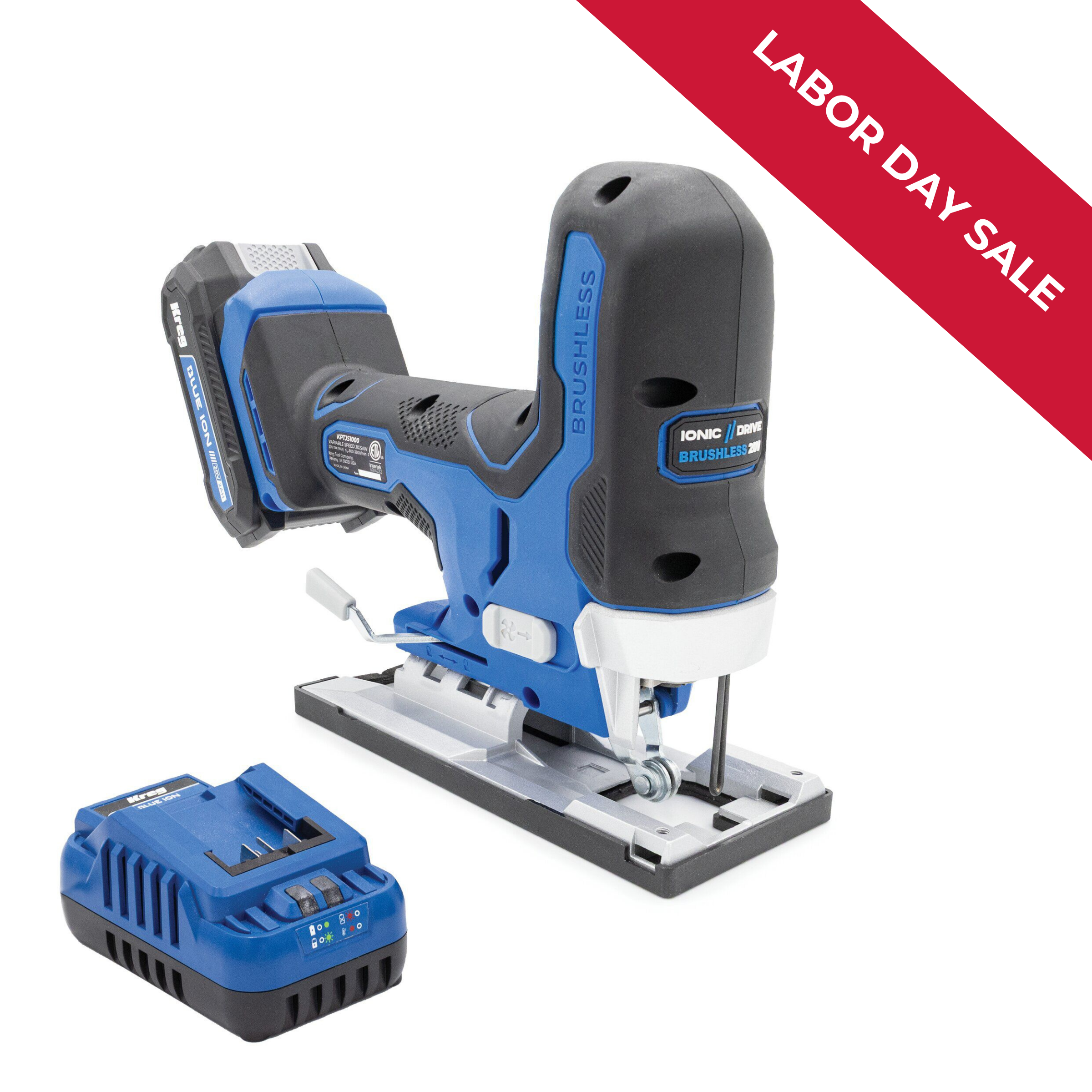 Kreg 20V Ionic Drive™ Barrel Grip Jigsaw Kit