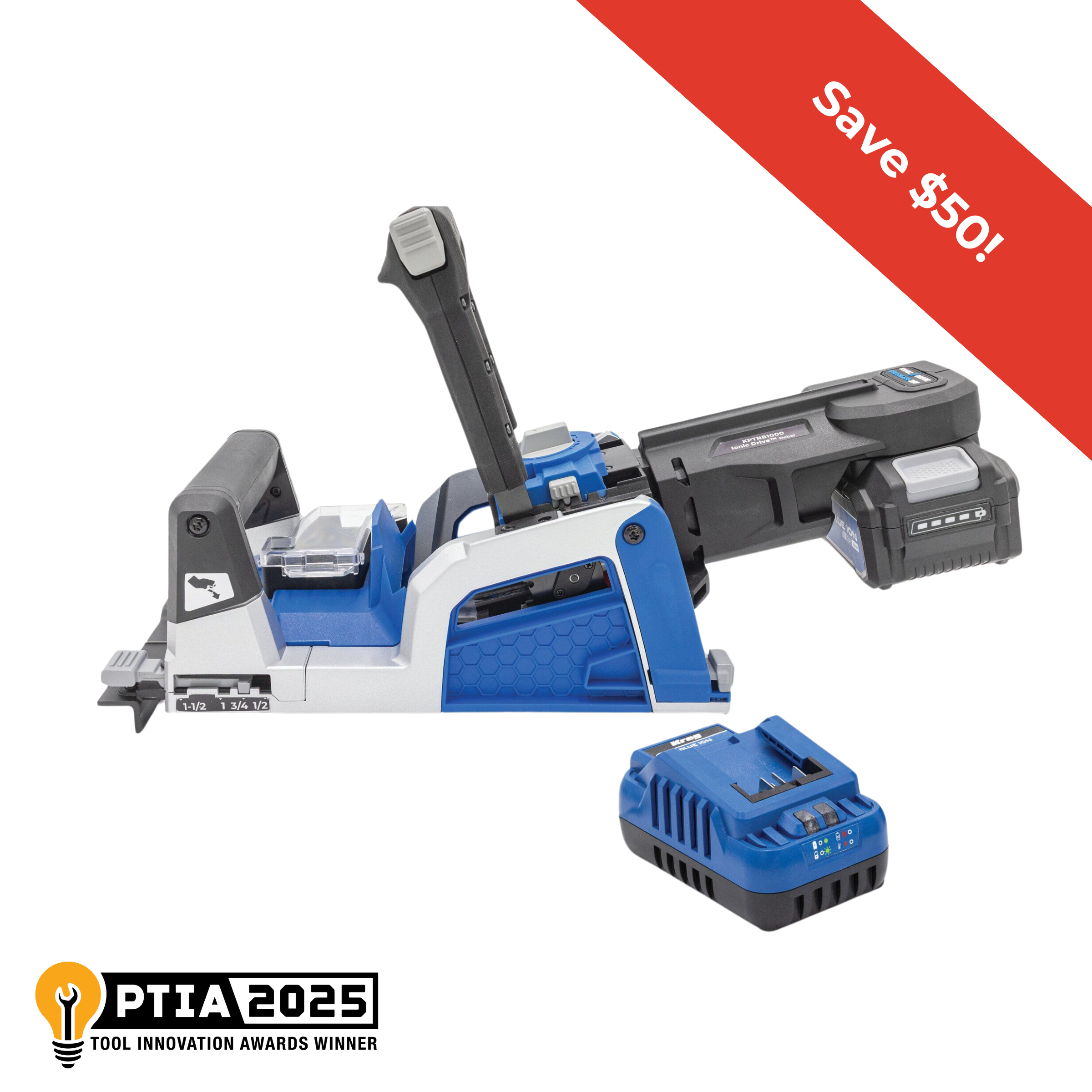 Kreg Rebel™ 20V Ionic Drive™ Pocket-Hole Joiner Kit