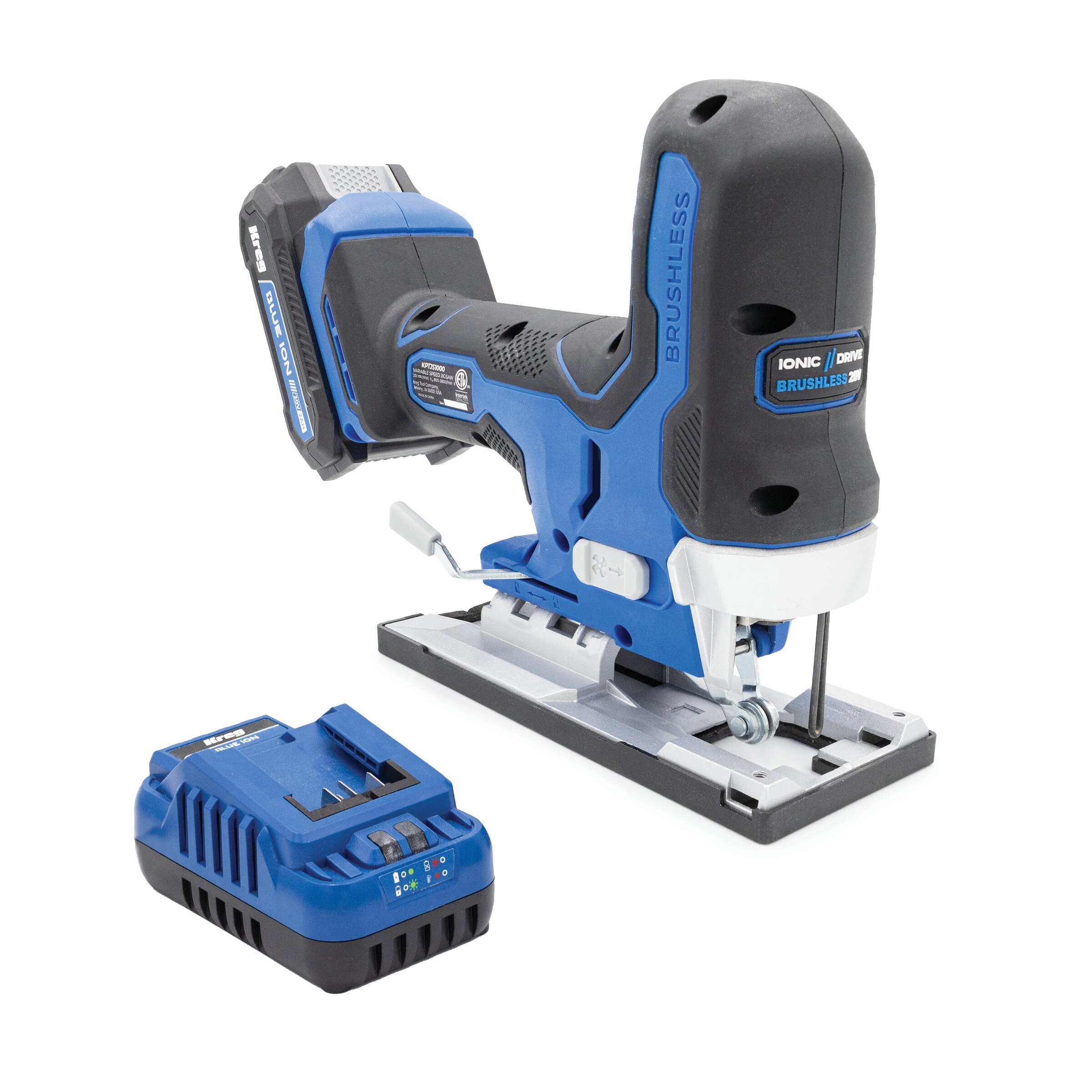 Kreg 20V Ionic Drive™ Barrel Grip Jigsaw Kit